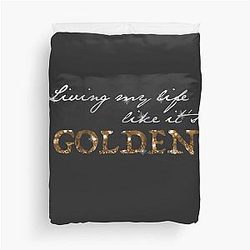Living My Life Like Its Golden - Jill Scott Duvet Cover