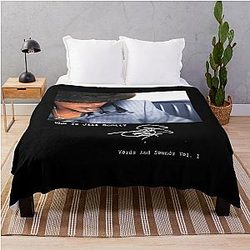 Who Is Jill Scott? album boy masked Throw Blanket