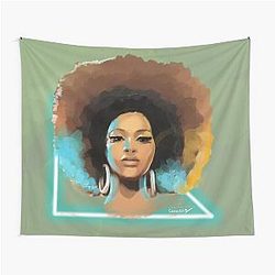 RIGHT ANGLE PORTRAIT Jill Scott Tapestry