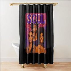 Beautiful Queen Of The Soul Lauryn Hill Jill Scott Shower Curtain