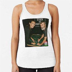 Jill Scott and Roy Keane Playing Subbuteo Tank Top