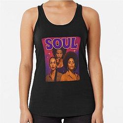 Beautiful Queen of Soul Inspired Lauryn Hill Sade Jill Scott Racerback Tank Top