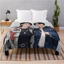 Yoonmin Park Jimin Min BTS Throw Blanket