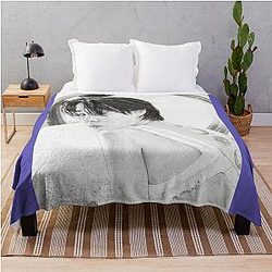 Jimin In the Arms of the Moon Throw Blanket