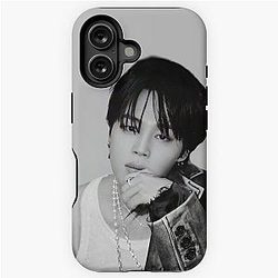 Jimin Monochrome iPhone Case