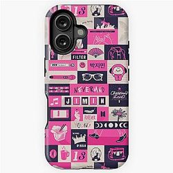 Jimin Collage iPhone Tough Case