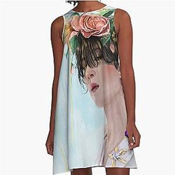 Jimin & A-Line Dress
