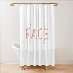Face Jimin Shower Curtain