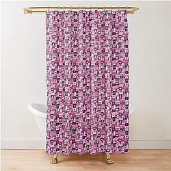 Jimin Collage Shower Curtain
