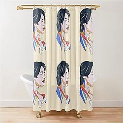 Park Jimin BTS Shower Curtain 

Cleaned title: Park Jimin BTS Shower Curtain