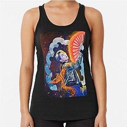 Jimin Golden Phoenix Racerback Tank Top