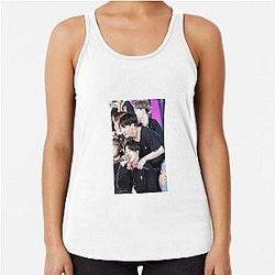 Jungkook and Jimin: Jikook BTS Racerback Tank Top