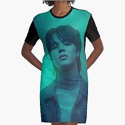 Jimin Graphic T-Shirt Dress