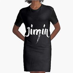 Jimin South Korean singer T-Shirt Dress