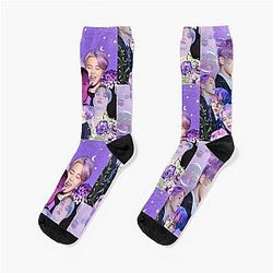 Jimin College Socks
