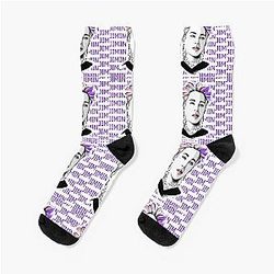 Bae Jimin Pink Hair Socks
