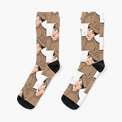 BTS Jimin in Brown Socks