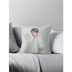 Jimin good Throw Pillow