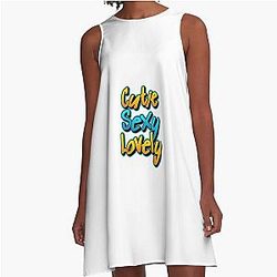 Cutie Sexy Lovely T-Shirt BTS Jimin A-Line Dress