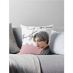 JIMIN Autograph Throw Pillow