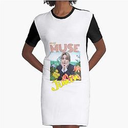 BTS Jimin Muse Graphic T-Shirt Dress