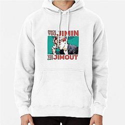 Once you get Jimin, you can't get out. Pullover Hoodie