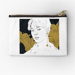 Jimin Flowers Pouch