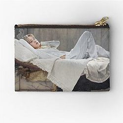 Reclining Jimin Zipper Pouch