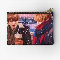 Jimin Taehyung fanart Zipper Pouch