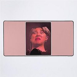 Funny Ugly Jimin Concert Photo Desk Mat