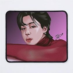 Jimin in Art Mouse Pad
