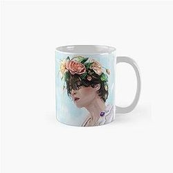 Jimin and Flower Classic Mug