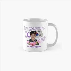 BTS JIMIN I'm Waiting for my Boyfriend Classic Mug