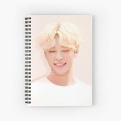 Happy Jimin Day Spiral Notebook