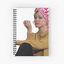 Jimin Spiral Notebook