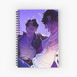 Princes of Busan Jungkook Spiral Notebook