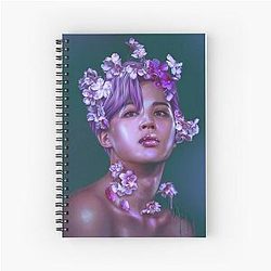 Flower boy Jimin Notebook