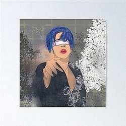 Jimin of BTS art poster
