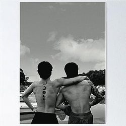 Jungkook Jimin Monochrome Poster