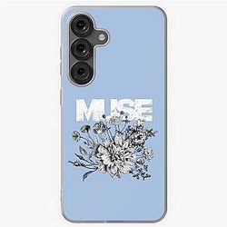 Jimin BTS album MUSE with flowers Samsung Galaxy Soft Case