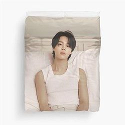 Jimin Face Duvet Cover