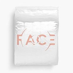 Face Jimin Duvet Cover
