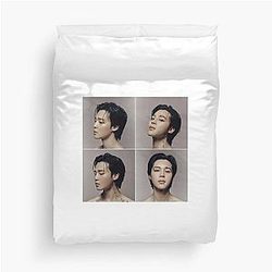 Jimin Face Duvet Cover