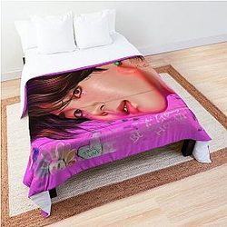 Jimin portfolio painting comforter
