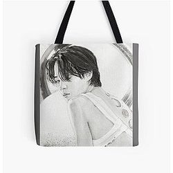 Jimin In the Arms of the Moon All Over Tote Bag