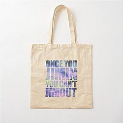 Once You Meet Jimin You Can't Forget, Cute Gift For Girls, Kpop Lovers, Friends Family. Cotton Tote Bag