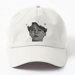 BTS Jimin Freehand Sketching Dad Hat