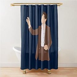 Niall Horan hosting on Jimmy Kimmel Shower Curtain