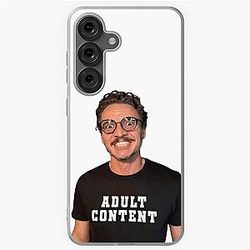 Pedro Pascal at Jimmy Kimmel Samsung Galaxy Case