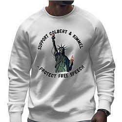 Jimmy Kimmel Graphic Tee Liberty Fan Tee Multicolor